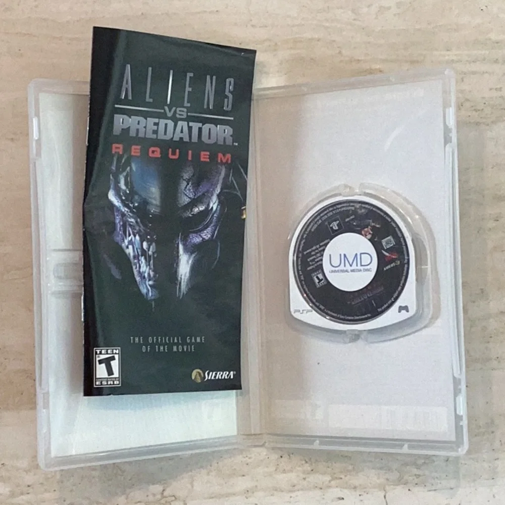 Aliens Vs Predator Requiem PSP Game Sony PlayStation UMD CIB Tested